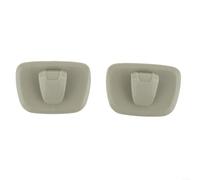 PETSTIBLE Streamlined Design Get Organized with Our Set of Two Car Hanging Hooks (Beige)