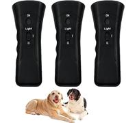 Petstunick Dog Trainer, 2024 Petstunick Bark Control, Professional Anti Barking Ultrasonic Tool, with LED Flashlight Training & Behavior Aids for Dogs (3 Pcs)