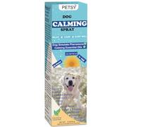 Petsy Calming Spray for Dogs, Dog Calming Products, Suitable for in Car, Home, Essential Anxiety Aid Training & Natural Anxiety Relief, 60ml Create Calm environment Natural Spray