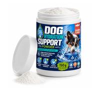 PETSY Dog Hydration Powder with Electrolytes - Rehydration Drink for Dogs | Supports Healthy Fluid Intake During Warm Weather, Exercise & Travel | Salmon Flavour