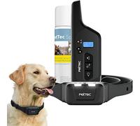 PetTec Premium Remote Dog Training Collar with Spray, up to 600 Meters Range - Wide Range Remote Controlled Behaviour Training Device, Water Resistant - Safe dog training collars