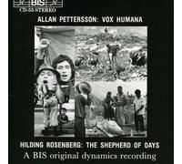 Pettersson / Rosenberg - Vox Humana [New CD]
