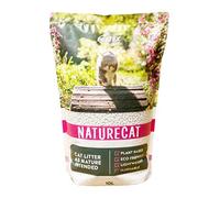 Pettex Naturecat Tofu Cat Litter Natural Plant Based - Lightweight and Clumping - 100% Biodegradable with Superb Odour Control. Large Size 10 L Bag