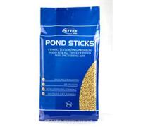 Pettex Premium Complete Natural Pond Sticks Fish Food, 5 kg, transparent