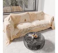 PETTI Artigiani Italiani - Bedspread One and Half Spring Summer, Light Blanket One and a Half Square, Bed Sheet Set, World 02 100% Made in Italy