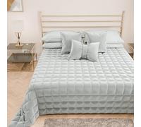 PETTI Artigiani Italiani - Double Quilt in Soft and Warm Velvet, Autumn Spring Quilt, Double Bedspread, 100% Made in Italy