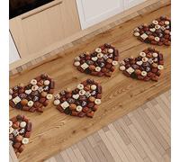 PETTI Artigiani Italiani-Kitchen Rug, Kitchen Rectangualr Rugs, Area Rug, 3D Print Pattern, 100% Made in Italy