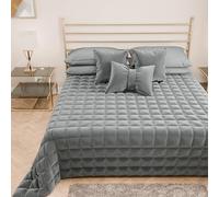 PETTI Artigiani Italiani - One and a Half Bedspread, One and a Half Quilt, Spring Quilt, Soft and Warm Velvet, 100% Made in Italy