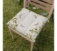 PETTI Artigiani Italiani - Seat Cushion for Kitchen Chair, Set of 6 Cushions for Kitchen Chairs, Microfibre with Digital Printing and Straps, 100% Made in Italy