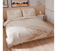 PETTI Artigiani Italiani - Single Duvet Cover Set 135 x 200 cm (1 Pillow Case 80 x 80 cm Included), Microfibre Duvet Cover Set with Digital Floral Print 25 150 - Made in Italy