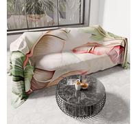PETTI Artigiani Italiani - Spring Summer Double Bedspread Lightweight Double Bed Sheet 191 Floral 100% Made in Italy