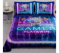 PETTI Artigiani Italiani - Summer Double Bedspread 260 x 270 cm 100 g/m² Double Face, Spring Quilt, Lightweight Quilt, Gamer, 100% Made in Italy