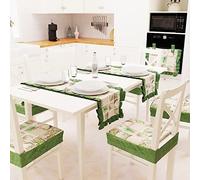 PETTI Artigiani Italiani Table, Green Lidia, 1pz Runner Tavola 40x140 cm