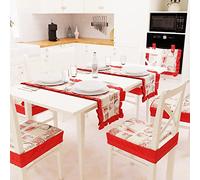 PETTI Artigiani Italiani Table, Lidia Red, 1pz Runner Tavola 40x140 cm