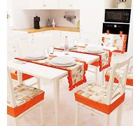 PETTI Artigiani Italiani Table, Lydia Orange, 1pz Runner Tavola 40x140 cm