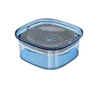 PETTOM Dog Water Bowl No Spill Splash Free Pet Floating Bowl, No Mess Dogs Water Bowls Slow Drink for Dogs Pets, 2L Large Capacity (Blue)