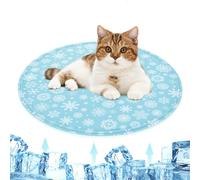 PETTOM Pet Cooling Mat, Non-Toxic Gel Self Cooling Mat, Scratch-Resistant Oxford Cloth Cool Bed for Dogs Cats, Foldable Cool Bed Mattress for Small Dogs in Hot Summer