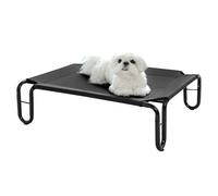pettycare Elevated Dog Bed Cot, Raised for Large Dogs, No Screws, Stable Frame & Durable Supportive Teslin Recyclable Mesh, Breathable, Indoor &Outdoor Pet Beds, Fits up to 35 lbs, 28x22x8 ''es