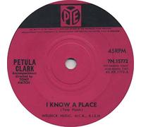 Petula Clark - I KNOW A PLACE 7" (45) UK PYE 1965