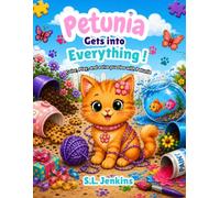 Petunia Gets into Everything: Color, Play, and solve puzzles