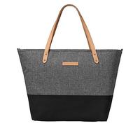 Petunia Pickle Bottom Downtown Tote Changing Bag - Graphite/Black