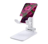 Petunias Morning Glory Foldable Mobile Phone Holder Stand for Desk White-style