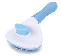 PetVerse Represents Depets Self Cleaning Slicker Brush, Dog Cat Bunny Pet Grooming Shedding Brush, Pet Massaging Tool Suitable for Pets