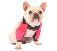 PetWarm Dog Front Leg Sleeves for Winter, Recovery Elbow and Knee Protector, Anti-Licking Pair for Large Dogs, Post-Surgery Protection, Compatible with Dog Jackets, Pink, L