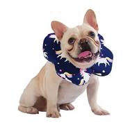 PetWarm Dog Surgery Collar, Dog Recovery Collar, Flower Design Protect Stitches After Procedures, Feeding And Drinking Without Bumping, Crate Rest After Spay Or Neuter, Unicorn Pattern, Blue, L