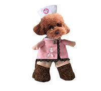 Pety Pet Costume for Small Dogs and Cat Costumes Pets Clothes Soft Prime Quality (Medium, Nurse)