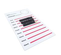 Petyoung Acrylic Lash Tile Eye Lashes Adhesive Glue Holder Pallet Eyelash Extension Tool Grafted False Eyelash Display Board Hair Dispenser