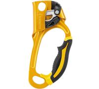 PETZL Unisex Steigklemmen Ascension sporting goods, Black Yellow, One Size UK