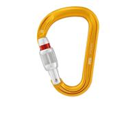 Petzl Attache Screw-Lock Carabiner in Yellow