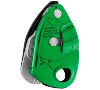 Petzl - Belayer with assisted locking - Grigri+ Green in Aluminium Green one size