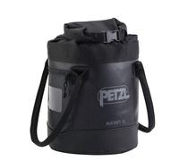 PETZL, Bucket 15, Self -Supporting Holder Bag, Black, 15 Liters, Unisex-Adult