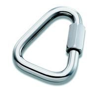 Quick Link Delta 10mm - Galvanised Steel for Aerial Circus & Rigging