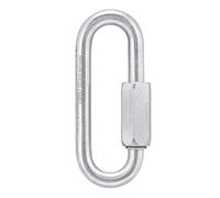 PETZL, Go 8 Mm, Quick Link Large Opening For Climbing Gyms, Grey, 8 Mm, Unisex-Adult