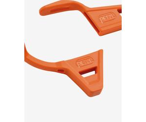 Petzl ice axe blade and spike protectors orange