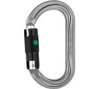 Petzl M33A BL NEW OK Lightweight Oval Carabiner, Ball-Lock, Grey