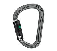 Petzl M36A BL WILLIAM Asymmetrical Large Capacity Aluminium Carabiner, Grey