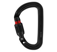 Petzl M39A SLN NEW Sm'D Ultra-Light Asymmetrical Carabiner, Screw-Lock, Black