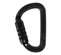 Petzl M39A TLN NEW Sm'D Ultra-Light Asymmetrical Carabiner, Triact-Lock, Black