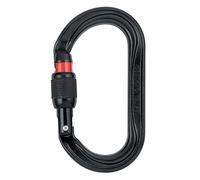 Petzl M72A SLN NEW OXAN High-Strength Oval Carabiner, Size: Screw-Lock, Black