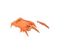 Petzl - Mountaineering crampons - DART crampon front sections - Orange Orange one size