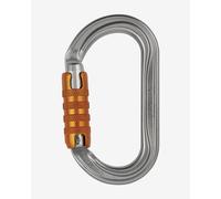 Petzl OK Carabiner grey orange