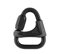 Petzl P11 8BN DELTA Triangular Steel Quick Link, 8 mm, Black