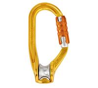 Petzl P74 TL Pulley Carabiner with Gate Opening On Side, Size: Triact-Lock