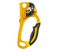 PETZL Unisex Steigklemmen Ascension sporting goods, Black Yellow, One Size UK