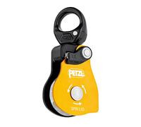 Petzl Spin L1D Pulley – High-efficiency, Unique Rotation Sense & Walker – Yellow One Size Unisex