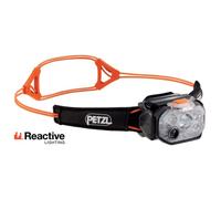 Petzl - Head torch for mountaineering and ski touring - Swift RL Black/Orange Orange one size